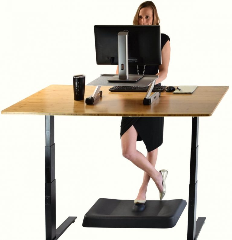 Active Standing Desk Mat Anti Fatigue Pad By Uncaged Ergonomics