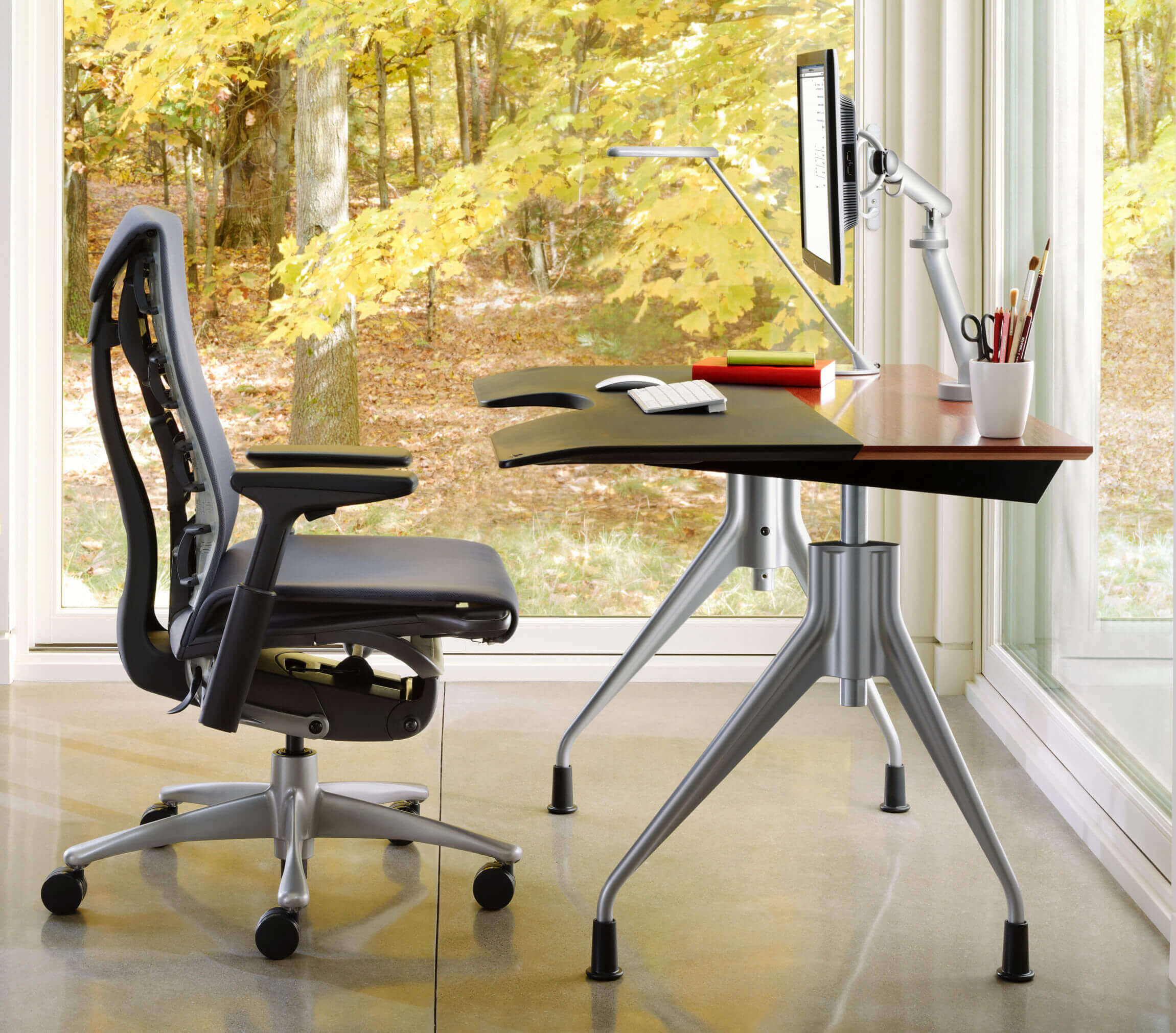 største Bevægelig Gennemsigtig Herman Miller Embody: Premium-Quality Ergonomic Office Chair - goStanding