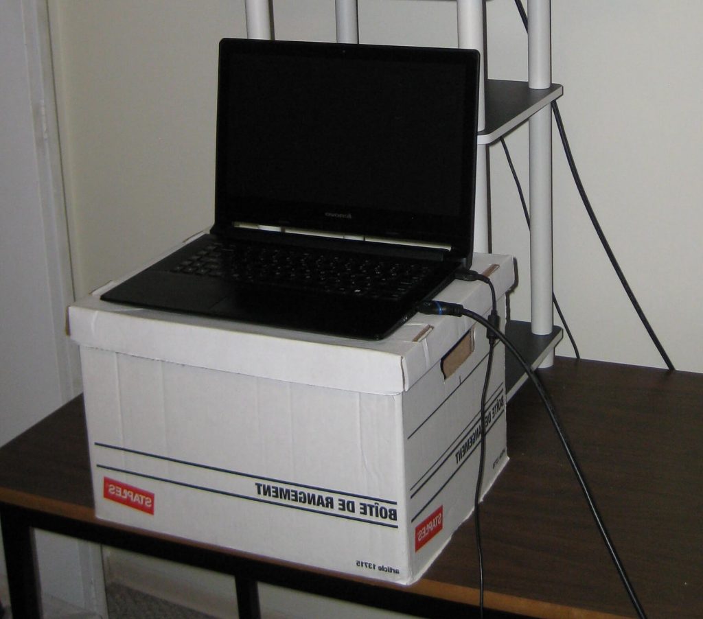 DIY Standing Desk Converter