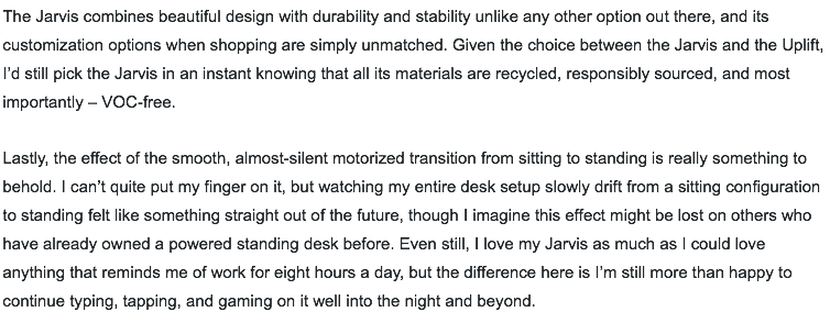 Jarvis desk review 4