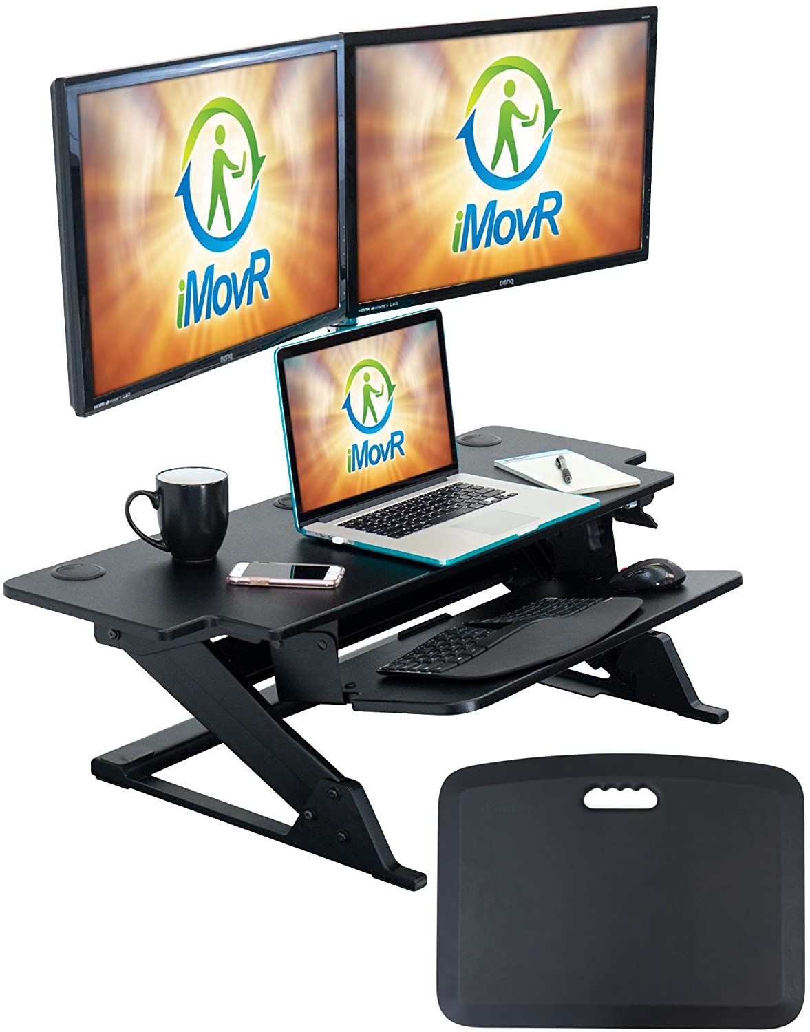 iMovR Ziplift+ HD 42” Standing Desk Converter