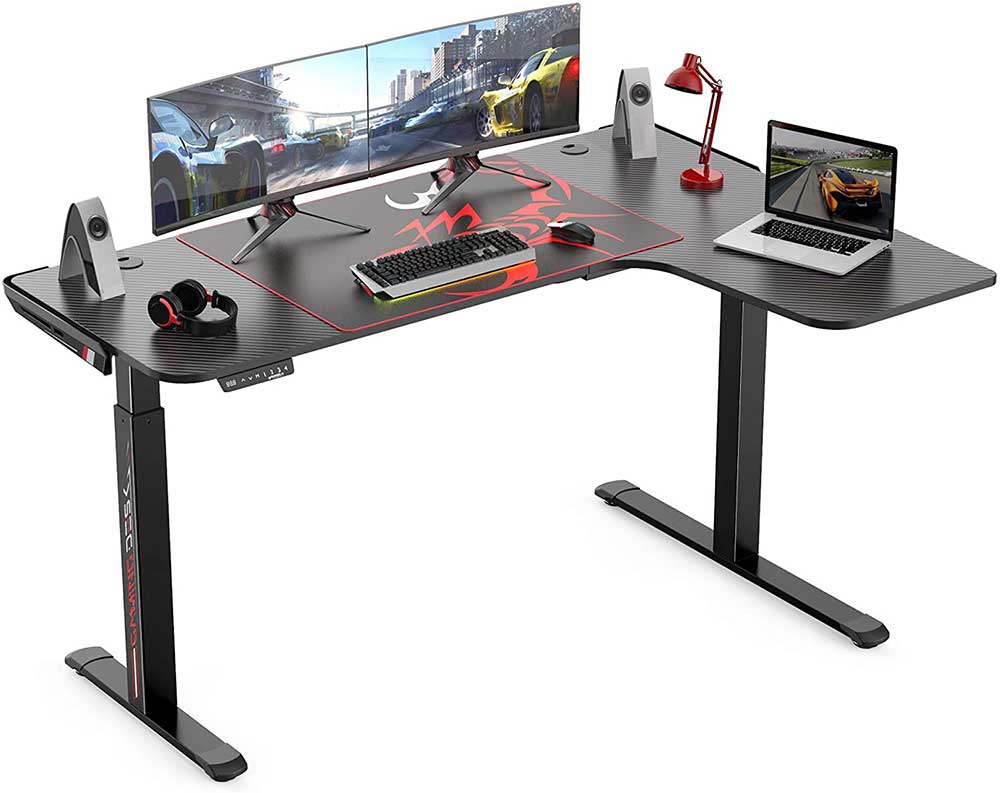 eureka ergonomic gaming standing desk