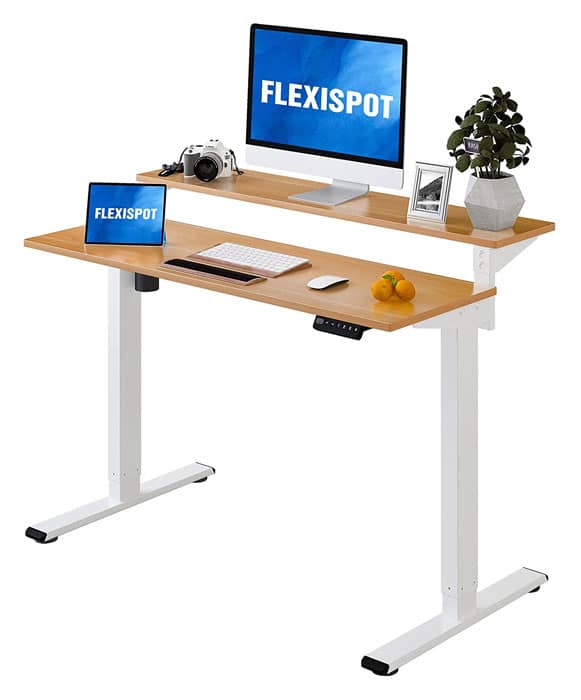 Flexispot EF1 2 tier standing desk