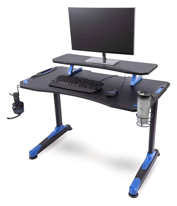 Stand up desk store two tier gaming desk